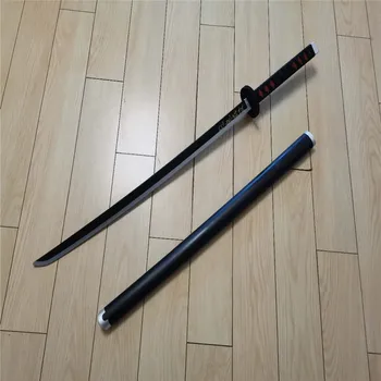 Nueva 104cm Kimetsu no Yaiba Espada de Demon Slayer Satoman Tanjiro Cosplay Espada 1:1 de Anime Ninja Cuchillo de la PU de Arma de Utilería
