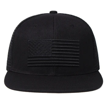 Nueva bandera Americana hombres y mujeres de algodón gorra de béisbol, el rapero de hip-hop sombrero ajustable snapback cap