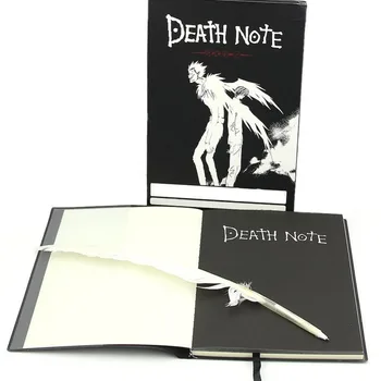 Nueva Nota de la Muerte de la Figura de Acción de Death Note L Cosplay Cuaderno y la Pluma de la Pluma de la Escritura del Libro Diario de la nota de la muerte en el libro 21*15 cm