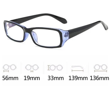 Nuevo Acabado de la Miopía Gafas Ópticas de las Mujeres de los Hombres estudiante Gafas recubiertos lente de 4 colores de marco de Gafas de prescripción de -50 a -400