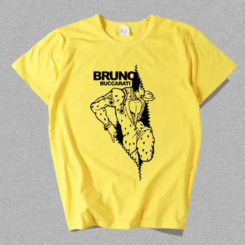 Nuevo Anime de Jojo's Bizarre Adventure T-shirt Mujer hombre Ropa de Moda Kujo Jotaro Bruno Bucciarati cosplay Camiseta Camiseta Camisetas