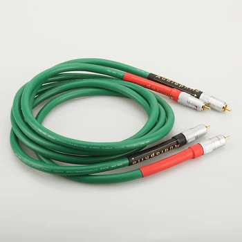Nuevo de Alta Calidad de Audio de alta fidelidad 2328 de Cobre Puro de alta fidelidad cable de Audio cable de conexión RCA