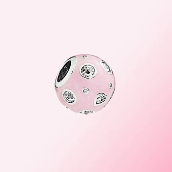 Nuevo de la Plata Esterlina 925 Perlas de color Rosa Sueños Encanto de Cuentas Ajuste de BRICOLAJE Pulsera de las Mujeres de la Joyería de Envío Gratis Mayorista
