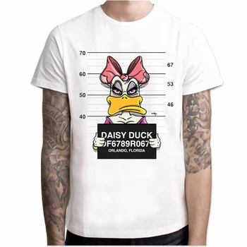 Nuevo de mickey imprimir camisetas ratón camiseta de los hombres tops hip hop casual divertido perro de dibujos animados camiseta homme comodidad de algodón t camisa