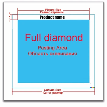 Nuevo Diamante Mosaico De Punto De Cruz Kits 