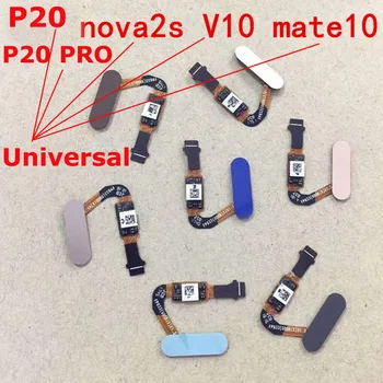 Nuevo Hogar Universal de huellas Dactilares Botón Flex Cable Para Huawei P20 EML / P20 Pro CLT / Mate 10 ALP / Nova 2S HWI / Vista 10 BKL