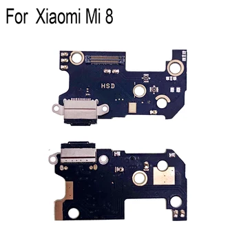 Nuevo Original De Xiaomi Mi 8 USB Dock de Carga del Puerto de Micrófono Micrófono Motor Vibrador de la Placa del Módulo de Reemplazo Para Xiaomi Mi 8 Piezas