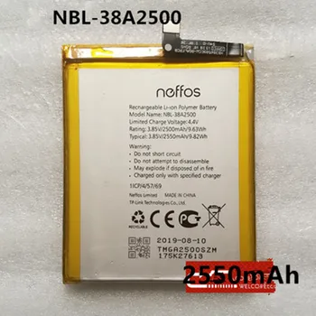 Nuevo Top de la Marca Nuevo 2550mAh NBL-38A2500 Batería para TP-link Neffos X1 Lite TP904A TP904C en stock+herramientas
