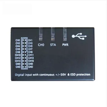 Nuevo USB Lógica de 100MHz 16Ch Analizador lógico para el BRAZO FPGA H2-002