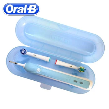 Oral B Portátil Caja de Viaje para el Cepillo de dientes al aire libre Cepillo de Dientes Eléctrico Proteger la Cubierta de la Caja de Almacenamiento de Caso (sólo caja de viaje)