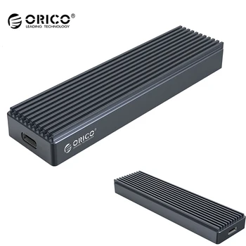 ORICO M2PJM-C3 M2 SSD Caso USB3.1 de Tipo C, M. 2 NVMe/SATA Gen2 10 gbps Mobile Disco Duro Externo para Windows/Mac/ Linux