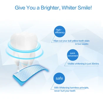 Original de Crest 3D White Whitestrip Luxe Professional Efectos Tiras de Blanqueamiento dental Higiene Dental 10/20 Tratamiento Dropshipping