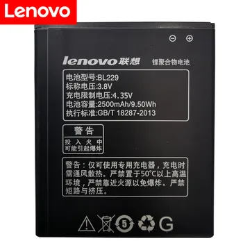 Original de la Copia de seguridad de 2500mAh BL229 la Batería del Teléfono Móvil Batterie Batterij Uso de la Bateria para Lenovo A8 A808T A806