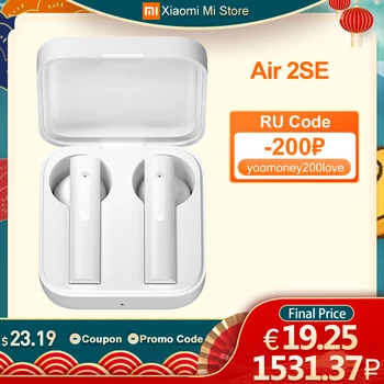 Original de la Versión Global de Xiaomi Mi Air 2 Se Auricular Inalámbrico de AirDots pro 2 SE 20 Horas de Batería entren en Contacto con Auriculares