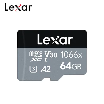 Original de Lexar 1066x de la Tarjeta de Memoria de 256GB 128GB SDXC 64GB Clase 10 de Hasta 160MB/s de la Tarjeta Micro SD A2 U3 UHS-I V30 de la Tarjeta del TF para el Teléfono