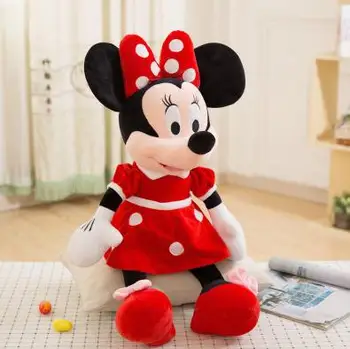 Original, Genuina de Mickey Mouse de Disney Muñeca de la Felpa Juguetes de Minnie Mouse Muñecas de 30 cm/40 cm/50 cm de Peluche, Juguetes Para Niños, Regalos de Cumpleaños