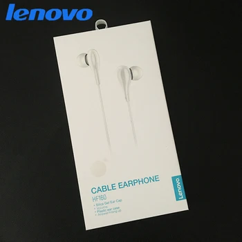 Original Lenovo HF160 3.5 mm Jack Estéreo de Auriculares Con Micrófono MP3 Equipo En la oreja los Auriculares Para el VIBE P1 P2 ZUK Z2 Z3 PRO
