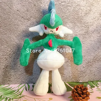 Original Pocket Monster Posando Gallade la Muñeca de la Felpa Con un Hueso de Animales de Peluche de Juguete de Poke Figura 22 cm Kid Regalo