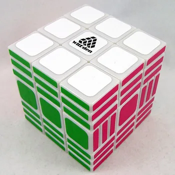 Original WitEden Super 3x3x8 Cúbico negro 3x3x7 Super 3x3x7 blanco Cubo Mágico Puzzle Profesional de los Juguetes Educativos para niños