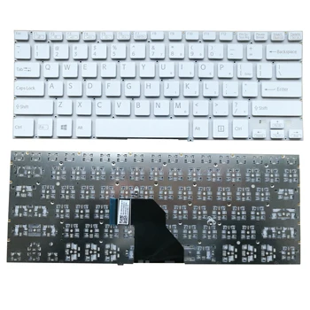 OVY NOS teclado del ordenador portátil para SONY SVF14 SVF142C29U SVF142C29M SVF142C SVF142 SVF141 SVF1421E2E SVF1421L1E con Retroiluminación Blanca