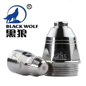 P80 Original auténtico lobo negro electrodo de Aire de la boquilla de corte por plasma Cutter , Toberas de Plasma, Plasma CONSEJOS 10set,20pcs