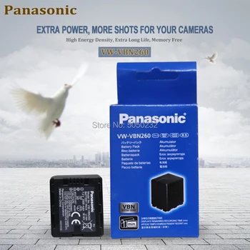 Panasonic VW-VBN260 7.2 v 2500mah Batería Recargable TM900 SD800 HS900 SD900 Cámara Digital