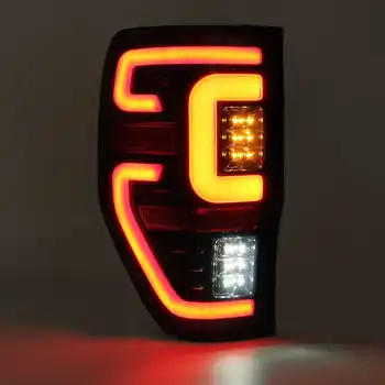 Par LED de la luz de Freno Luces de Cola Ahumado Shell Para Ford Ranger T6 T7 PX MK1 MK2 Wildtrak 2012 2013 2016 2017 2018 2019
