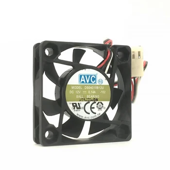 Para AVC DS04010B12U 4010 doble cojinete de bolas de 12V 0.14 a 4cm 40X40X10MM 5.500 RPM 28.18 CFM CPU axial ventilador de refrigeración