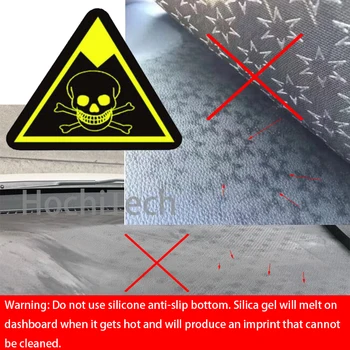 Para Chery Tiggo 5 2016 2017 2018 Anti-Slip Mat Panel de la Cubierta de la Almohadilla de Parasol Dashmat Proteger la Alfombra Anti-UV Accesorios