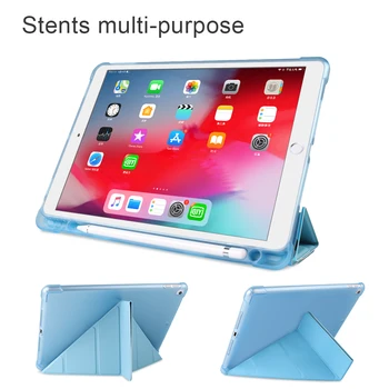 Para el iPad Air 3 Caso De 2019, la Cubierta de Silicona Para ipad Pro 10.5 10.2 Caso Ultra Delgado de la Cubierta Para el ipad Air 3 Caso con soporte de Lápiz