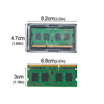 Para la memoria Ram DDR3 de 1066 PC3-8500 Portátil de Memoria de 2GB 4GB 8GB 1.5 V 204PIN SO-DIMM MUCHO