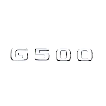 Para la Serie G de G63 G230 G300 G350 G500 G550 Coche en la puerta Trasera Emblemas Logotipo de Letras de la etiqueta Engomada de la Insignia de la Decoración