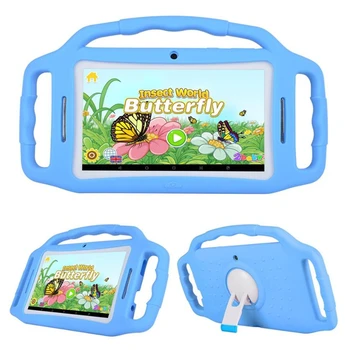 Para los niños de educación básica inicial de aprendizaje de 7 Pulgadas M755 Niños Tablet PC RK3126 Quad Core 1GB+8GB 1024*600 Android 7.1 control Parental