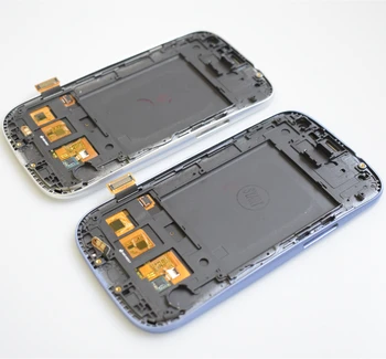 Para Samsung Galaxy S3 Pantalla LCD TFT LCD de Pantalla Táctil Digitalizador Asamblea Con Marco Para Samsung Galaxy S3 i9300 i9300i i9308i