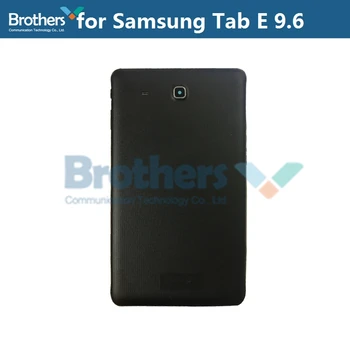 Para Samsung Tab E 9.6 T560 T561 Cubierta Posterior de la Carcasa de la Batería con la Cámara Lente de Cristal Botones SM-T560 la Puerta de la Batería de Reemplazo
