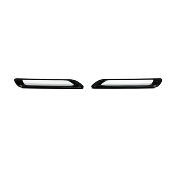 Para Toyota RAV4 2019 2020 ABS Posterior del Coche Luz de Niebla Cubierta de la Lámpara Recorte de Decoración Negro 2Pcs