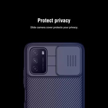 Para Xiaomi Poco M3 Caso NILLKIN Camshield Diapositiva Proteger la Cámara de la Cubierta de Protección de la Lente Caso De Xiaomi Poco M3 Cubierta