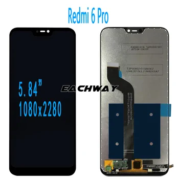 Para Xiaomi Redmi a2 lite Pantalla LCD de Pantalla Táctil Digitalizador Asamblea para Xiaomi Redmi Nota 6 Pro LCD para Redmi 6 6a LCD Reemplazar