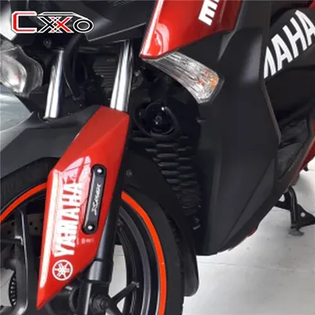 Para Yamaha XMAX X-MAX 125 250 300 400 2017 2018 2019 Accesorios de la Motocicleta Eje Delantero Coper la Placa de la Cubierta Decorativa