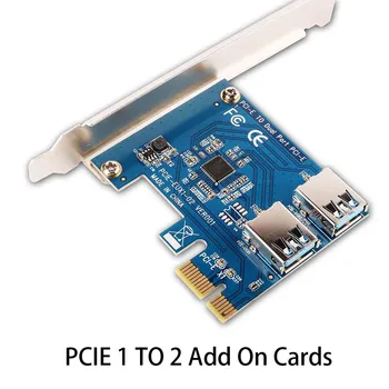 PCIE de 1 A 2/4 PCI Express 1X Ranuras de la Tarjeta Vertical de Mini ITX Externos 4 Ranura PCI-E Adaptador de PCIe del Multiplicador de Puertos de la Tarjeta De