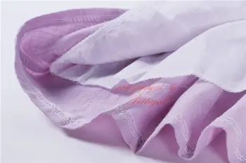 Pettigirl Verano Vestidos de Bebé para las Niñas de la Princesa lol Niños Púrpura de la Lavanda Parte de la Flor vestimentas de color de los Niños Ropa de 2020