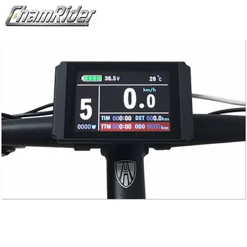 Ping ebike 24V 36V 48V Pantalla inteligente Waterppopf plug KT LCD8H Panel de Control Eléctrico de la Bicicleta de Piezas de bicicleta de controlador