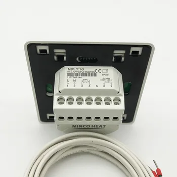 Piso regulador de Calefacción Termostato de Aire 1 Pc 220V Calefacción/sala de Control Inteligente de la Temperatura del Regulador pantalla LCD Programable