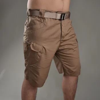Plus tamaño 5XL 6XL Táctico pantalones cortos de Verano de los Hombres de Múltiples bolsillos Cortos de Carga al aire libre del Ventilador del Ejército de camping Senderismo Deportes militares Corto