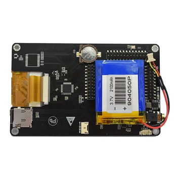 PortaPack H2 Consola de 0.5 ppm TXCO Con Batería de 2100MAh de 2,8 pulgadas de pantalla LCD Táctil Para HackRF SDR Receptor de Radio aficionado C5-015
