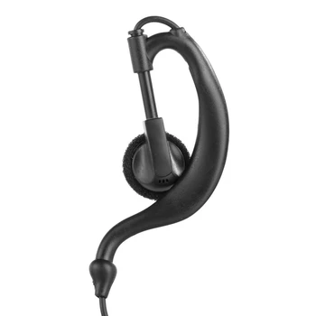 Portátil Clip de gancho para la oreja el Auricular para Radio Motorola Walkie Talkie T80 T80EX G Forma Ham Radio Auricular con Micrófono Auricular