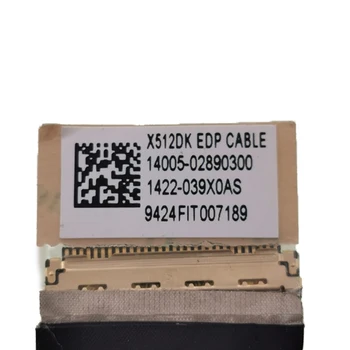 Portátil LCD LVDS Cable de Vídeo Para Asus Vivobook X512DK A512D F512D 1422-039X0AS 4005-02890300 Pantalla Flex EDP 30 pines