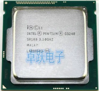 Procesador Intel Pentium G3240 g3240 LGA1150 Dual-Core C0 SR1K6, SR1RL 3.1 GHz, L3 de 3 mb de Caché de Desktop puede trabajar