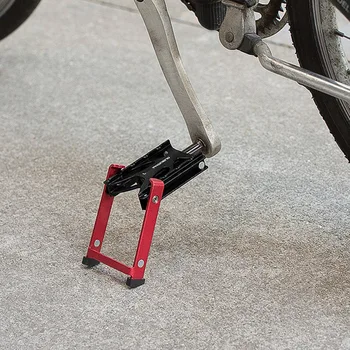 Promend MTB Bicicleta Plegable Bicicleta de Carretera Pedal de la bicicleta de Montaña tenedor del Soporte de Almacenamiento Portátil neta de Diseño de Bicicletas pata de cabra