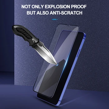 Protector de pantalla de Vidrio Templado Para el iPhone 12 11 Pro Max XR X 7 8 plus SE Llena la Pantalla de Borde Curvo Templado Película Protectora de la Cubierta